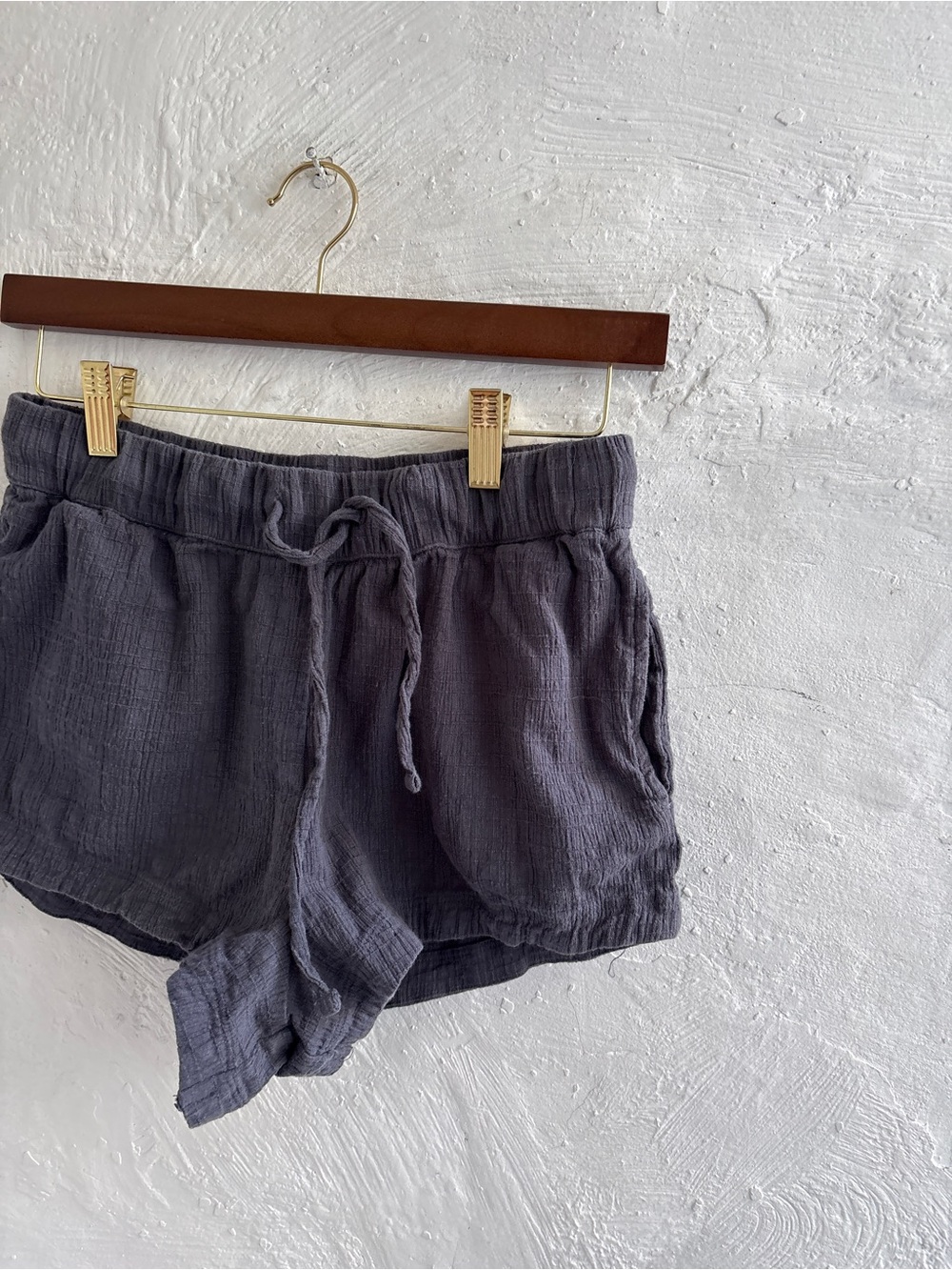 Known supply organic cotton gauze shorts - Picture 2 of 5